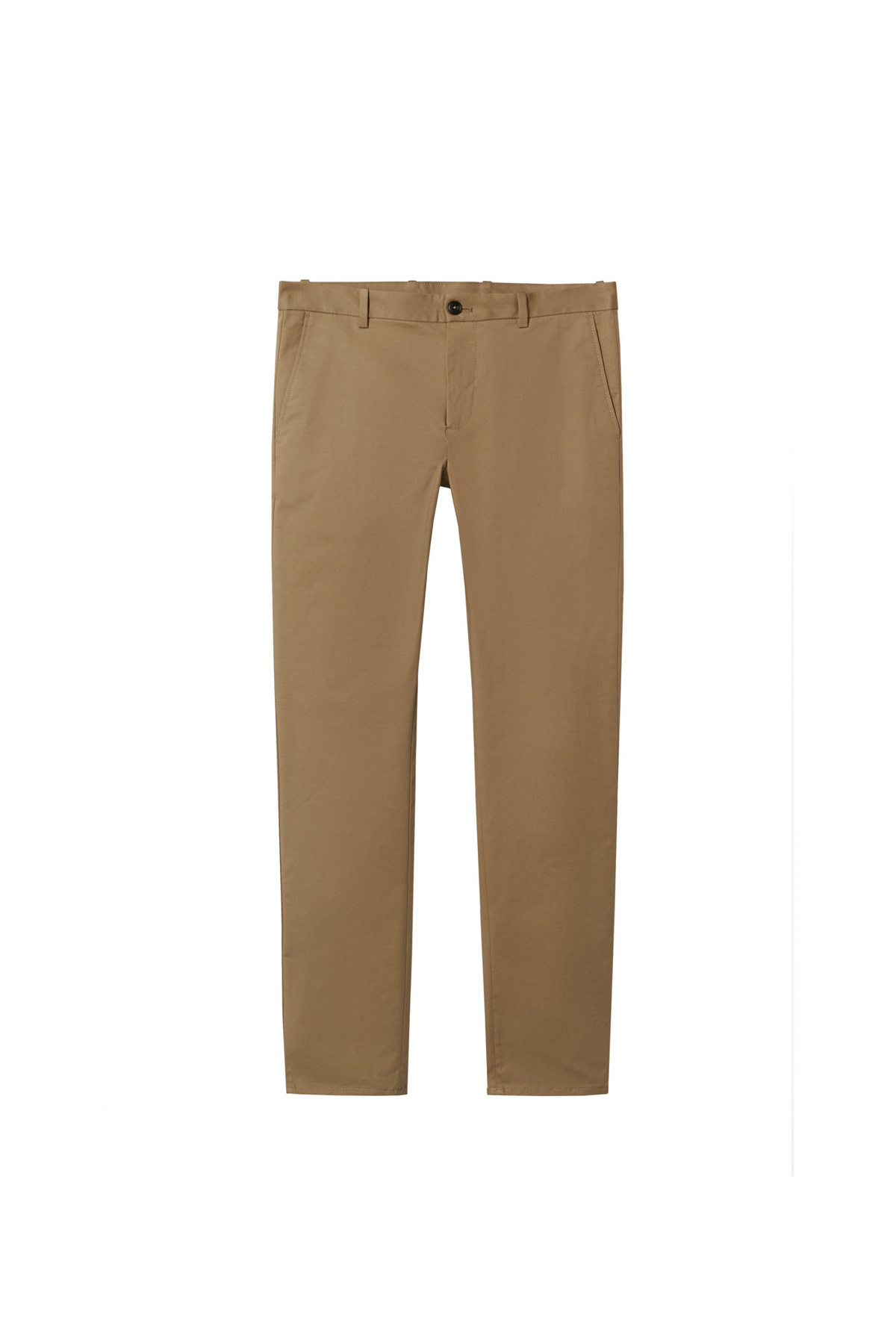 شلوار مردانه قهوه ای منگوMANGO Man | 37061274 اورجینال - تصویر 4