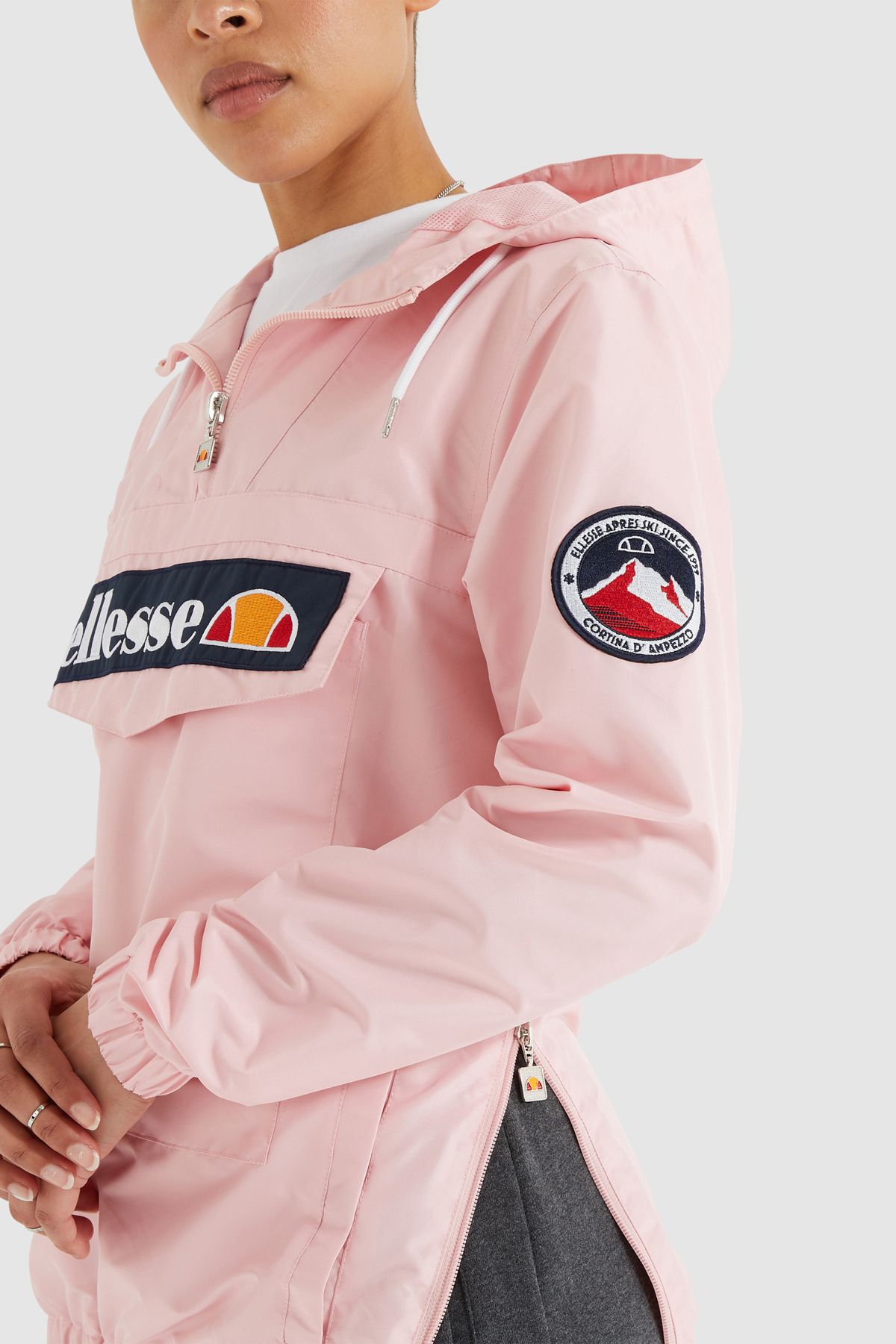 Ellesse Jacket Pink Regular fit Trendyol
