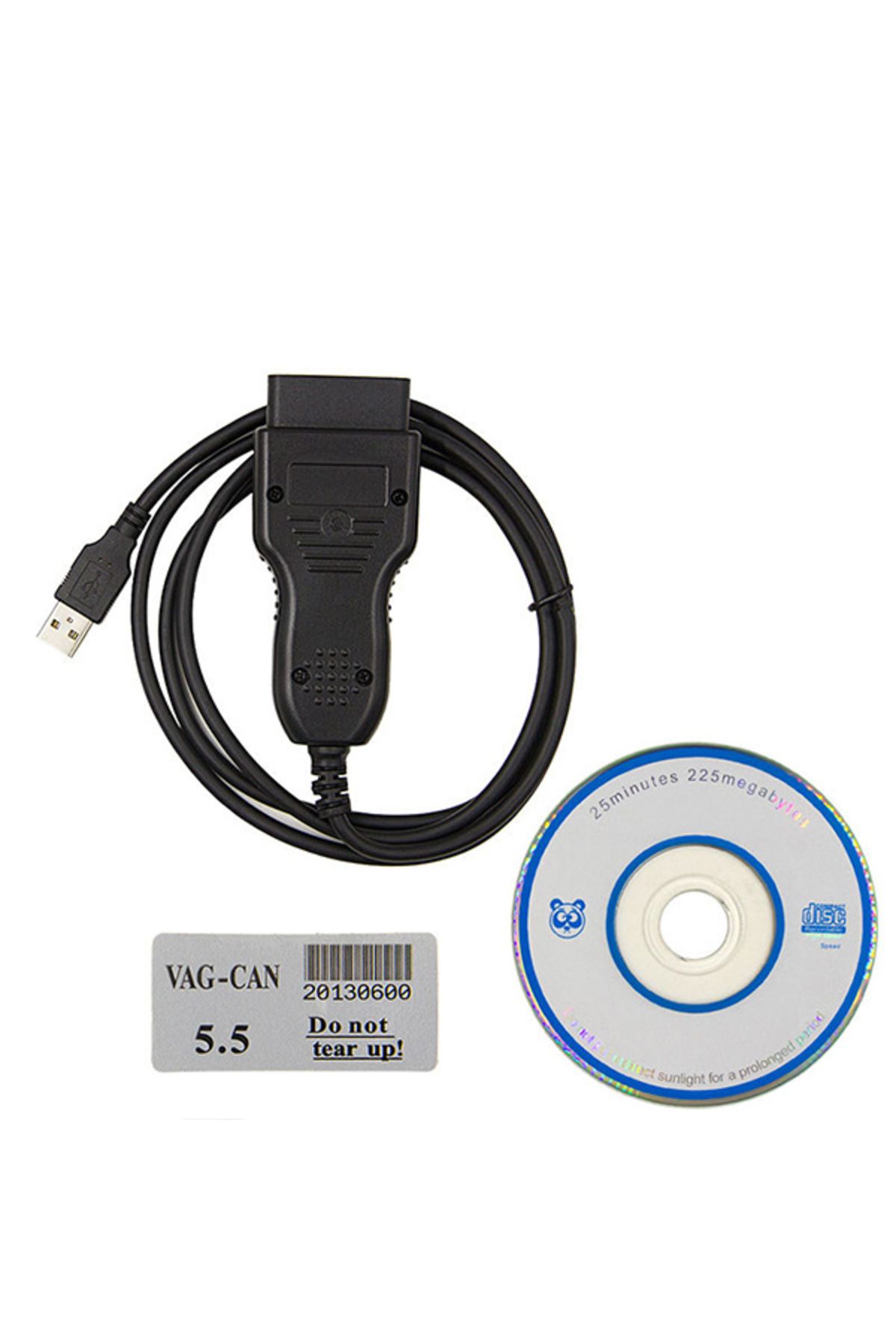 Mergetech-VAG CAN Commander 5.5+ Pin Reader 3.9Beta VW,Skoda Diagnostic Scanner Tool-BLACK 2