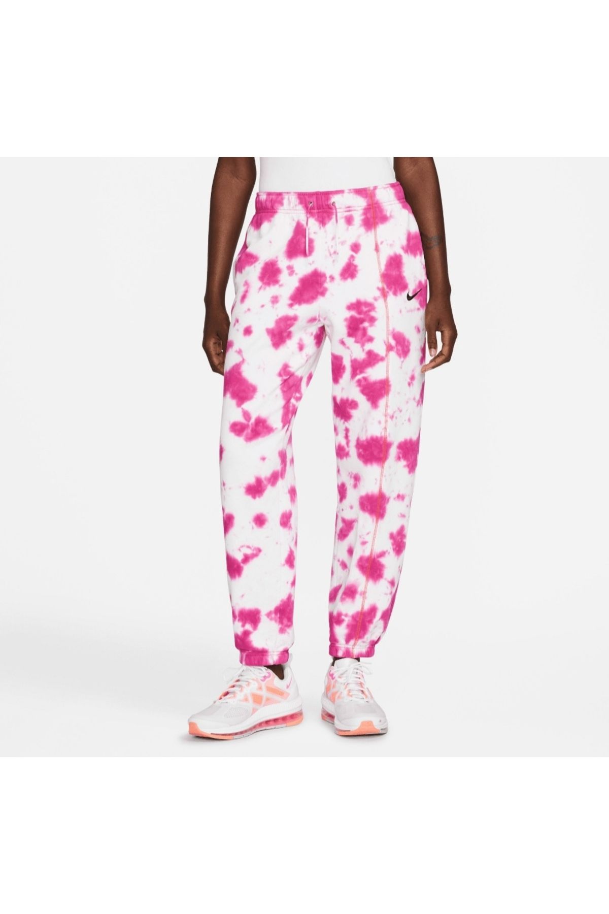 Pink and white nike deals sweatsuit