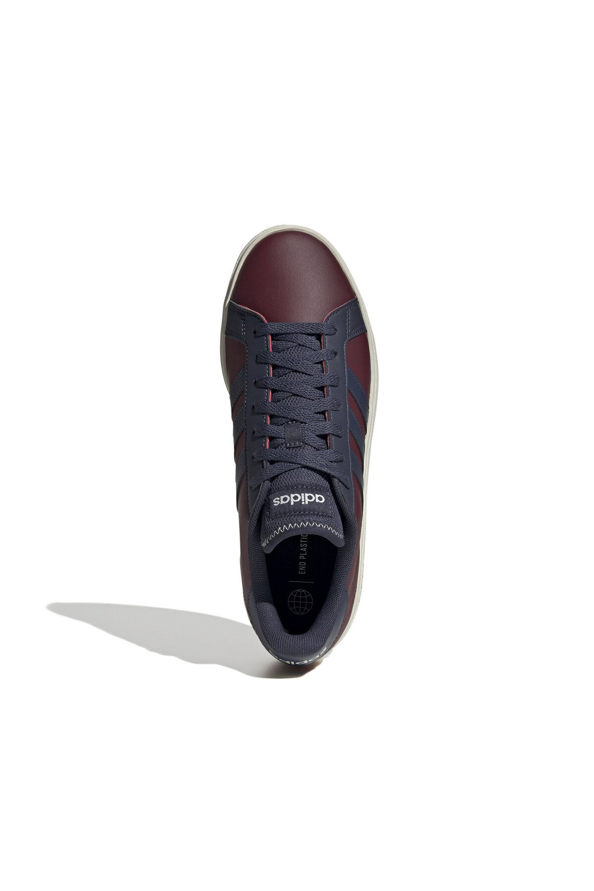 Adidas neo cloudfoam burgundy sales