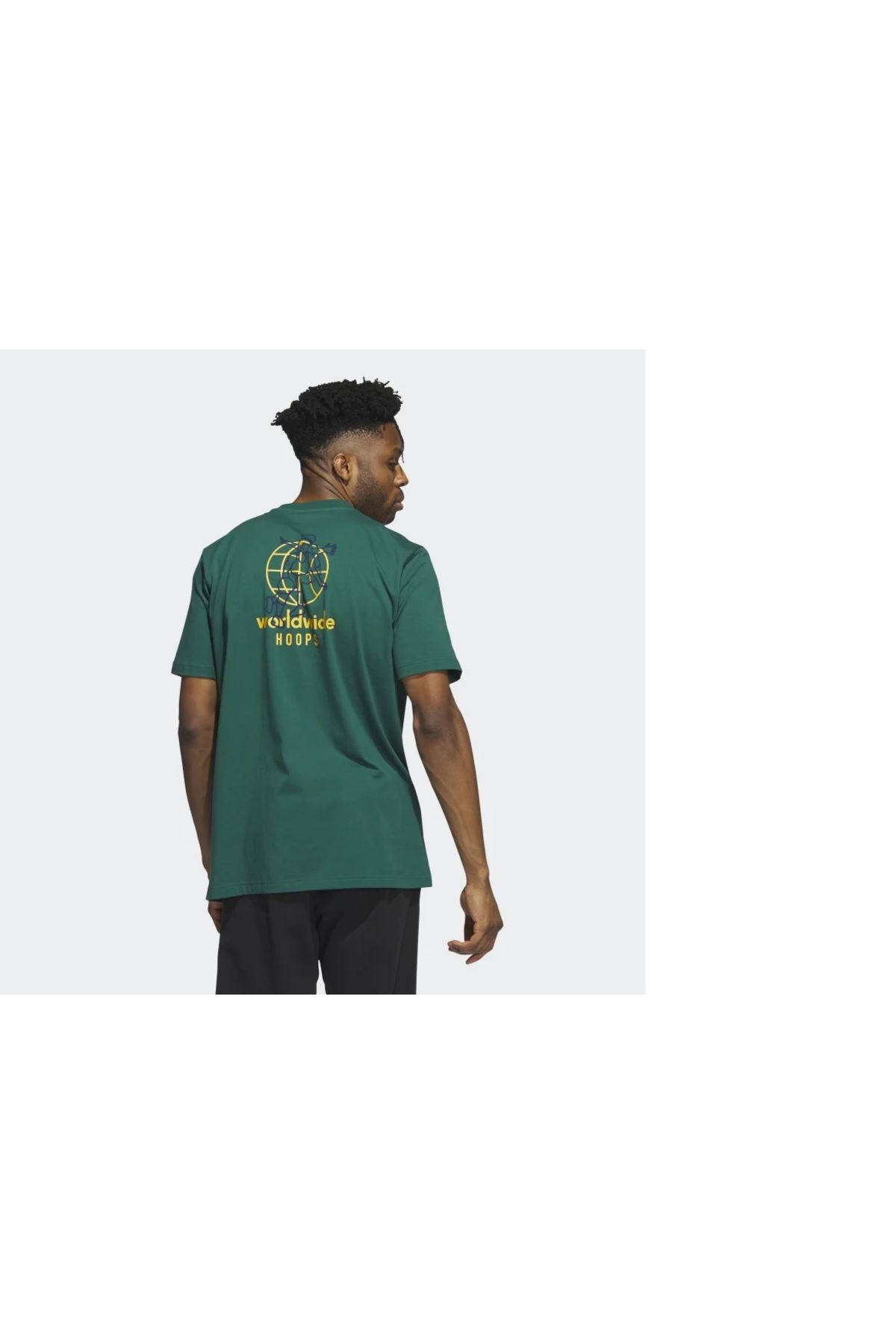 Dark green sales adidas t shirt