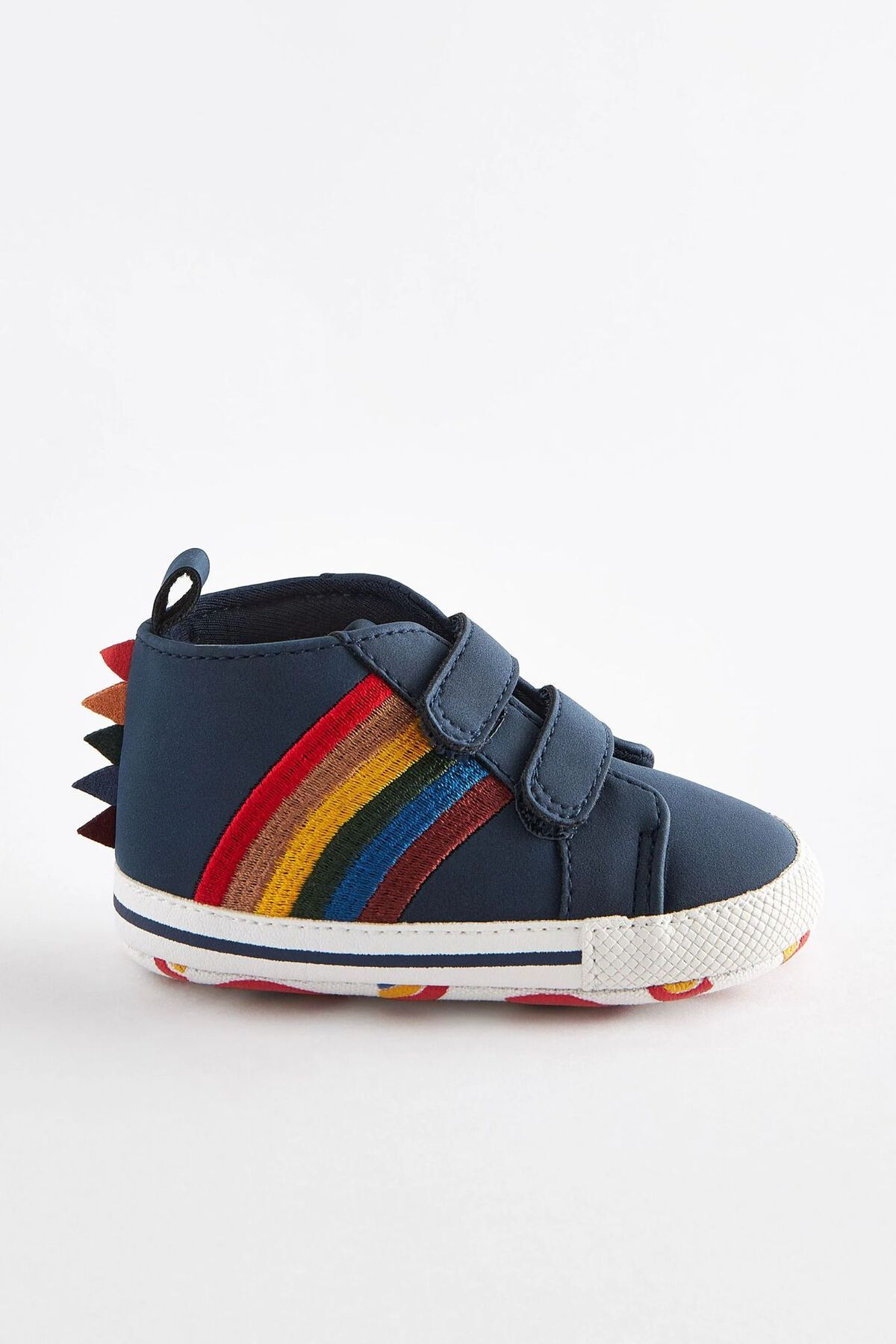 Next Baby Soft Sole Navy Blue Rainbow Baby Shoes Trendyol