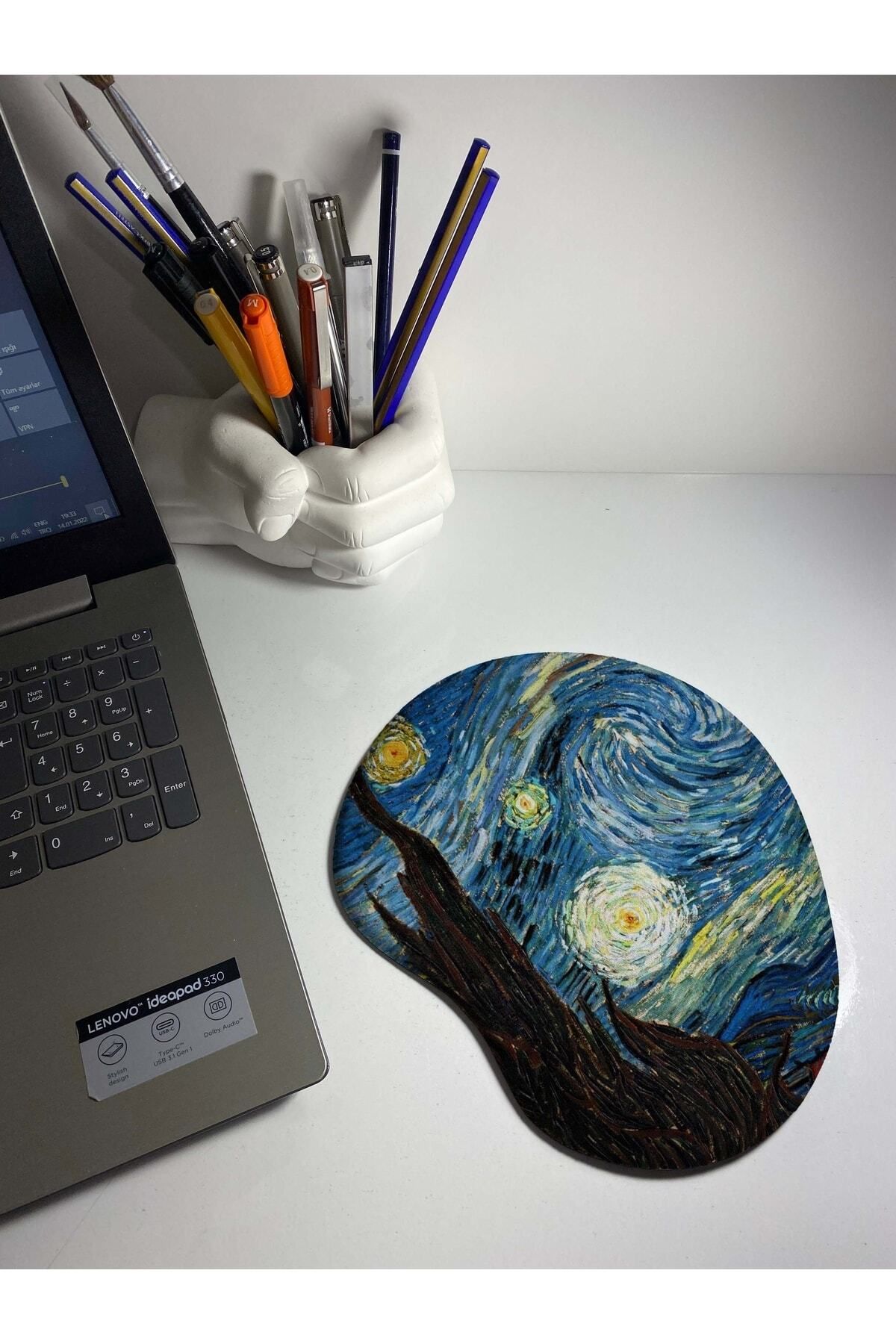 HobiShop-Mouse Pad Starry Nights cu suport pentru încheietura mâinii 1