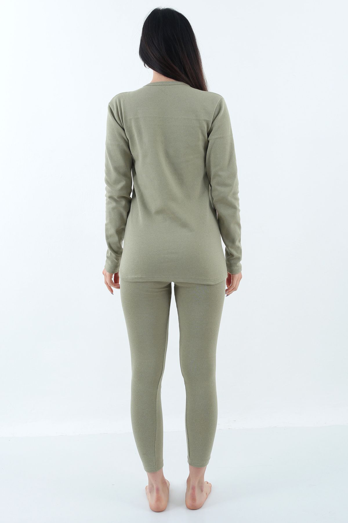 Green shop long underwear