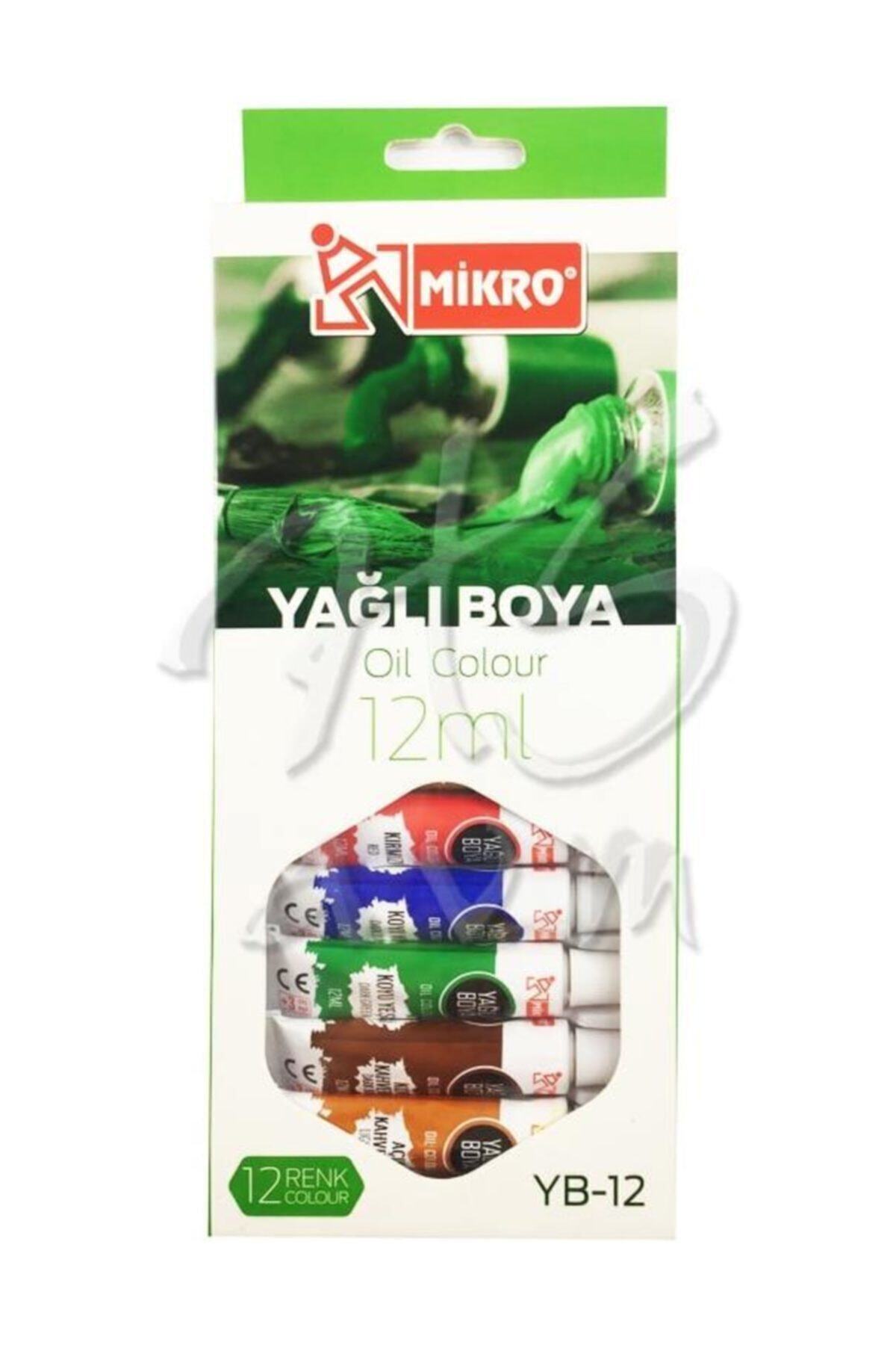 Anka Art Mikro Yağlı Boya 12ml 12li
