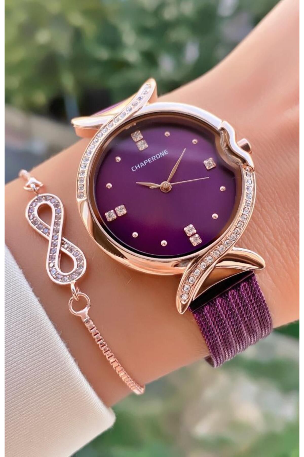 Purple colour 2025 ladies watches