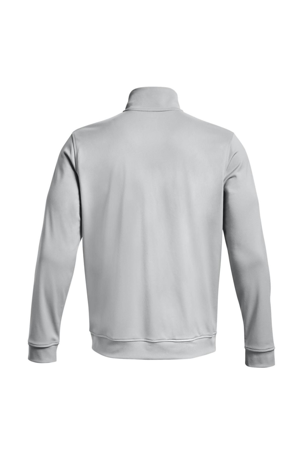 Under Armour-Sportstyle Tri?cot Jacket Γκρι; Ανδρικό μπουφάν 5