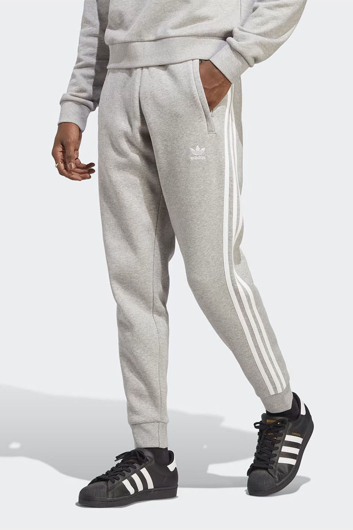 adidas Sports Sweatpants Gray Normal Waist Trendyol