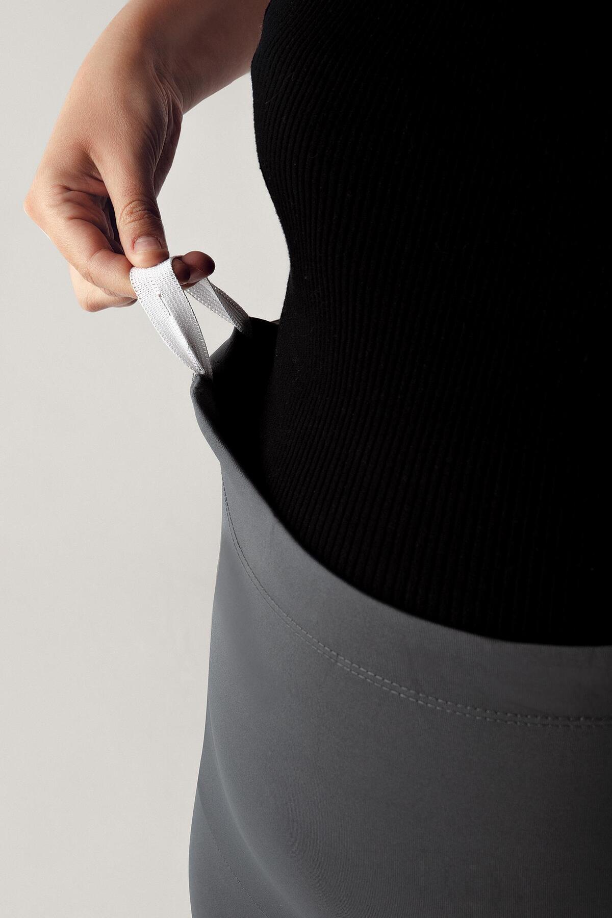 Artış Termal Şardonlu Sıcak Tutan Esnek Beli Ayarlanabilir Kışlık Hamile Tayt T10 fotoğrafı 3 (önizleme)