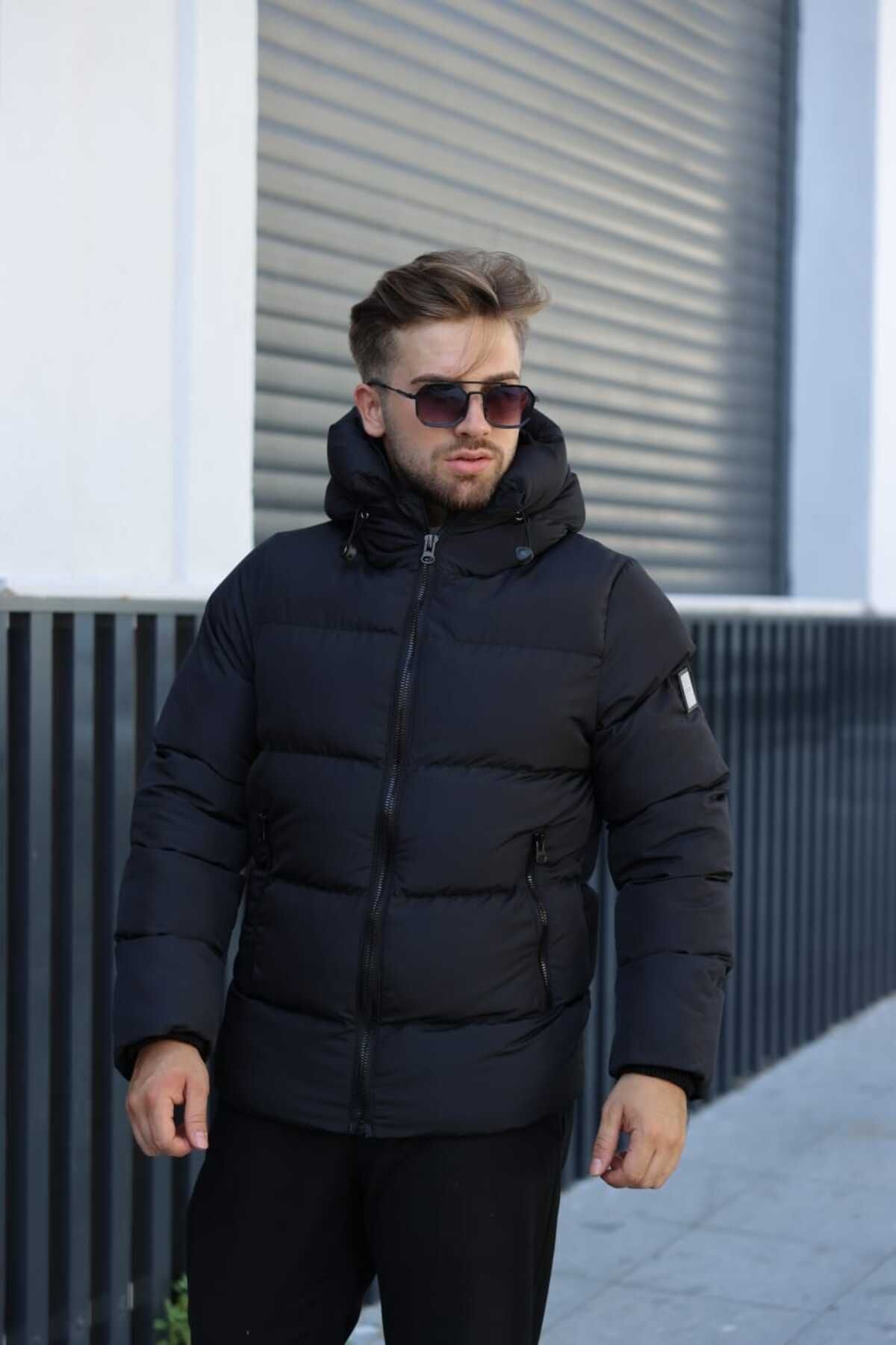 Mens winter jacket slim fit sales
