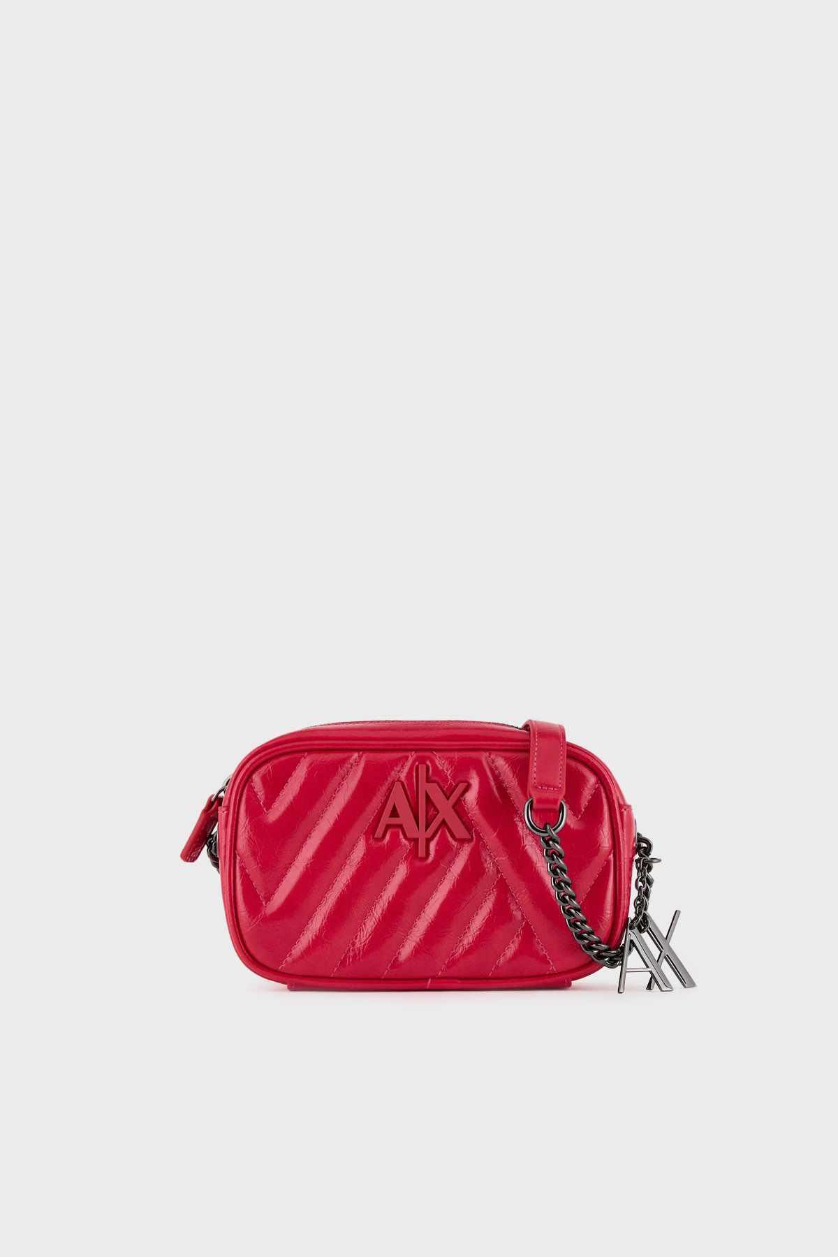 Armani exchange red bag best sale