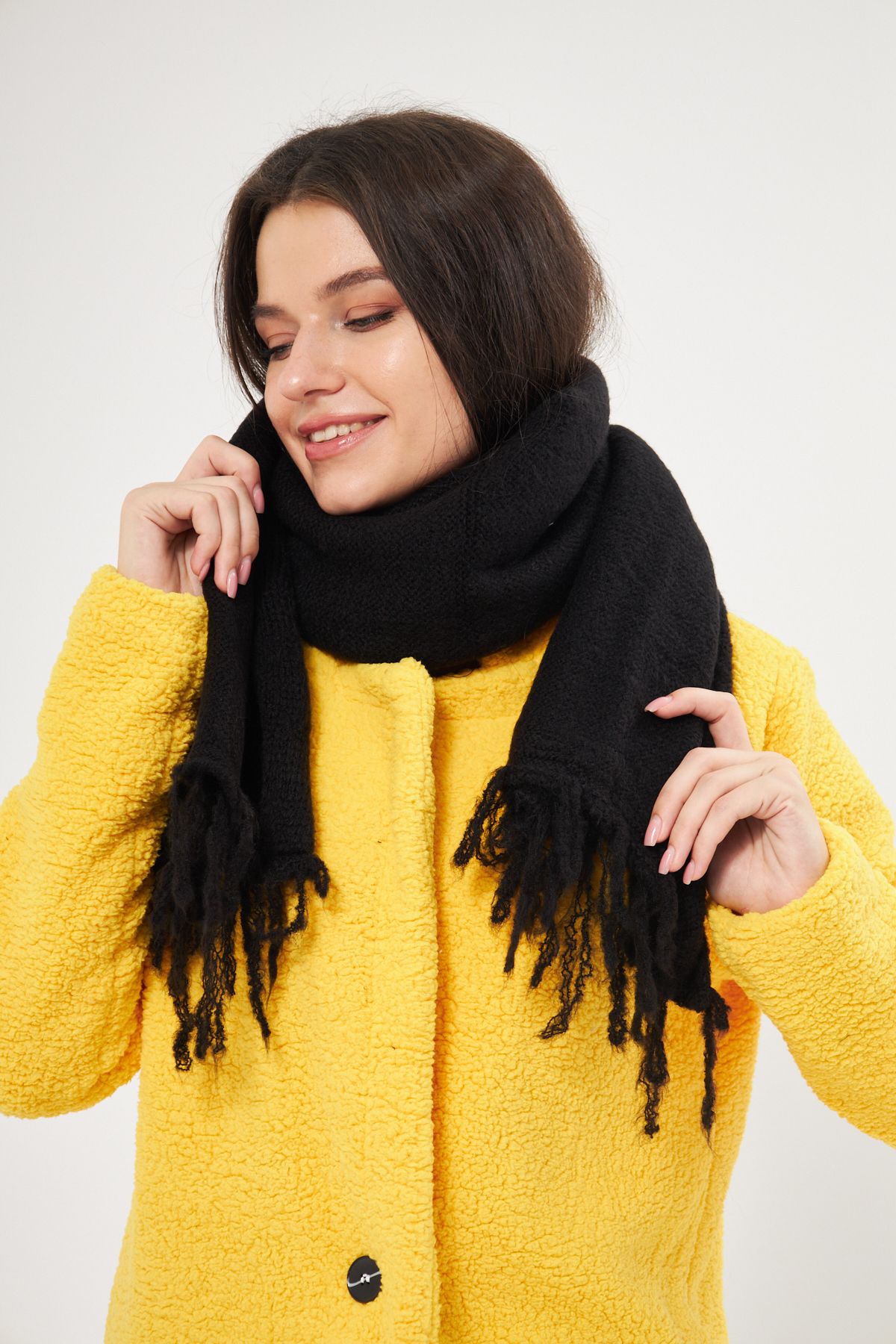 Mohair scarf cheap