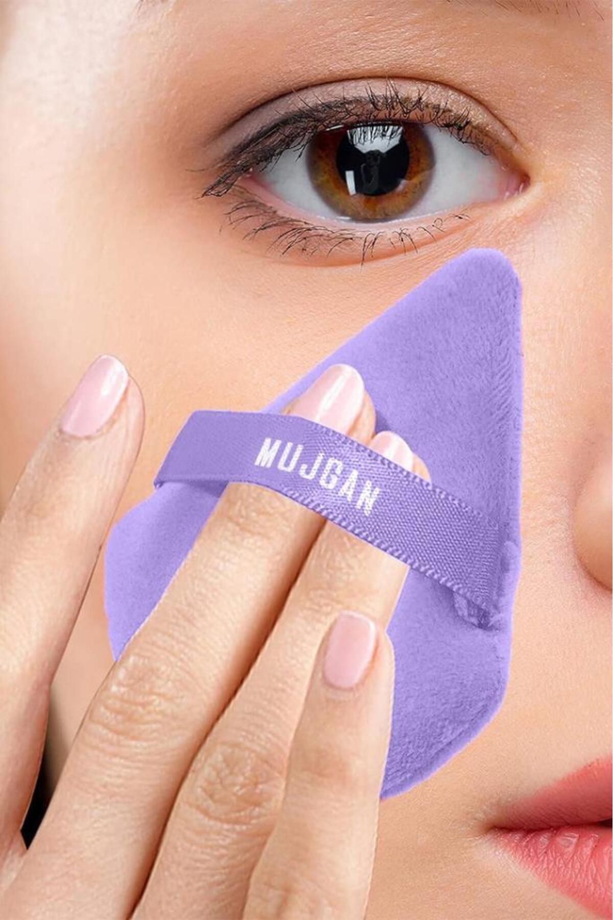 MUJGAN-Triangle Makeup Sponge Purple 3