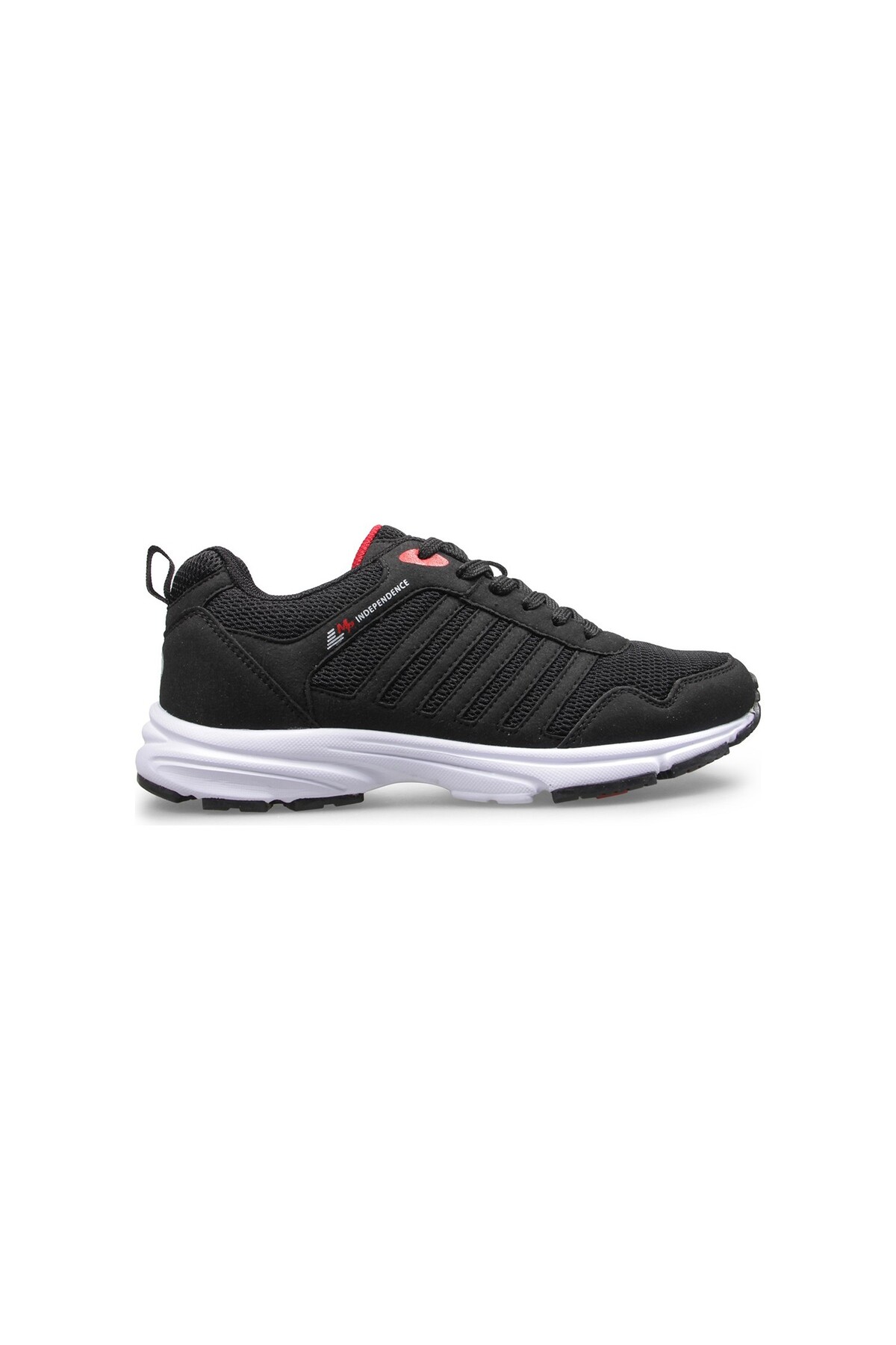 MP 6803 Erkek Siyah Beyaz Kalın Taban Rahat Casual Günlük Antrenman Yürüyüş Sneaker Spor Ayakkabı