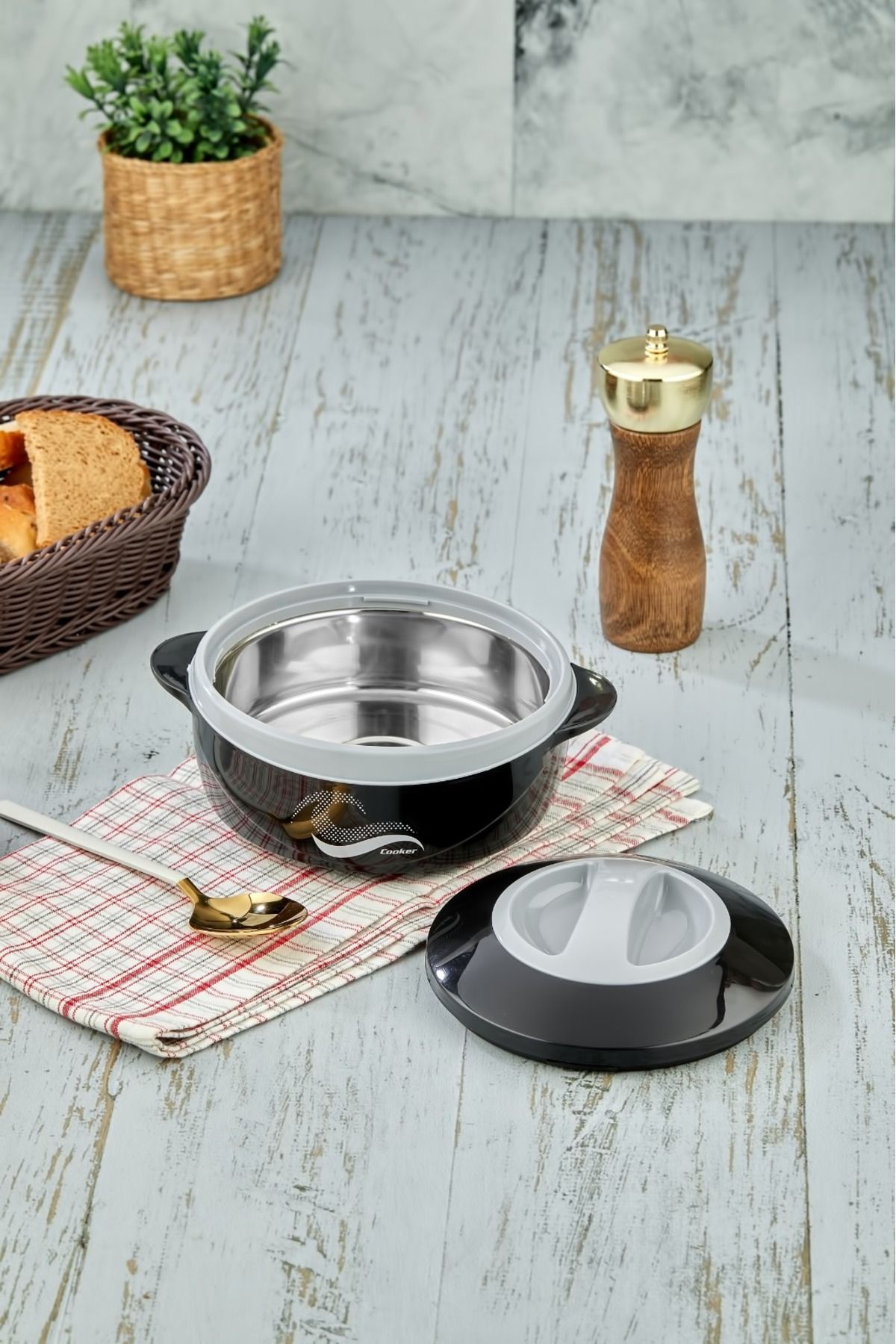 Steel cooker 1 ltr clearance