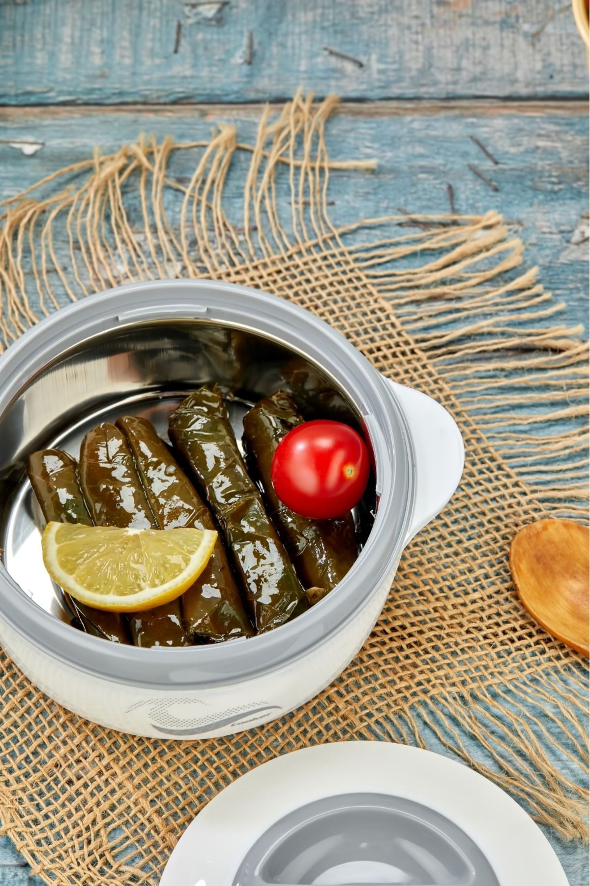 فلاسک سفید لوکس 500 میل آشپزخانه فولادی کوچک Cooker