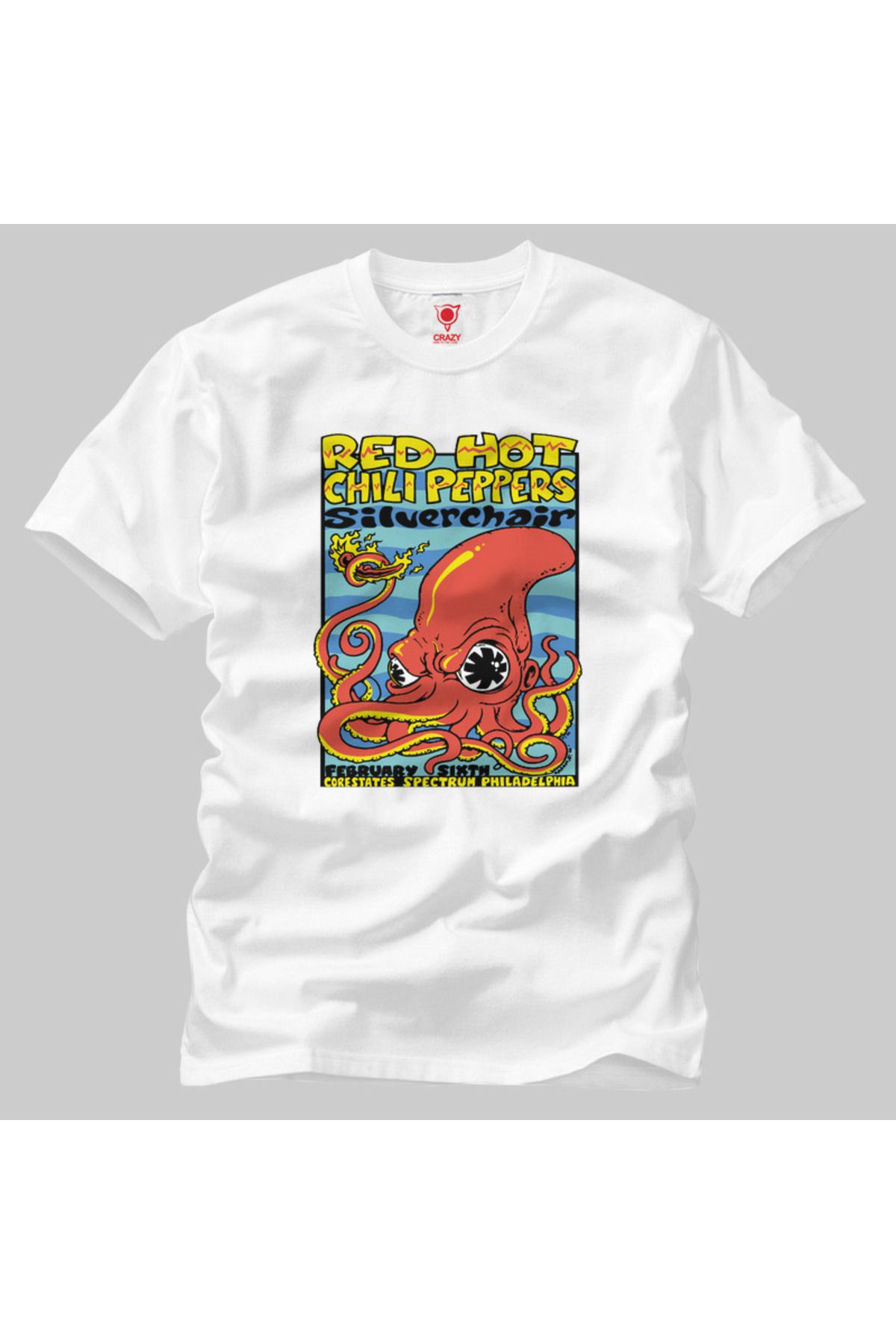 Built By Crazy Red Hot Chili Peppers Silverchair Unisex Ti ort Fiyat Yorumlar Trendyol