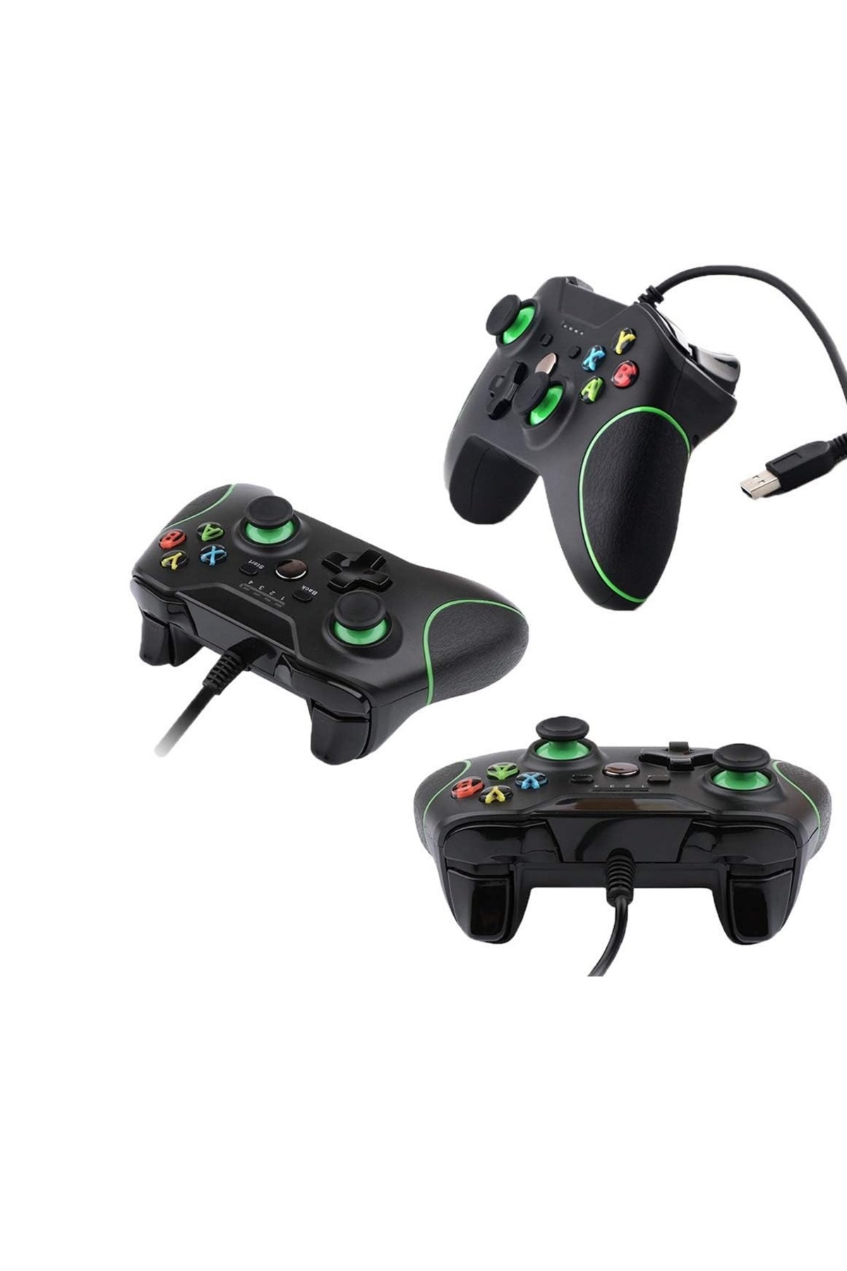 Xbox One-one X-one S-series X-series S Pc Uyumlu Kablolu Joystick Gamepad 3