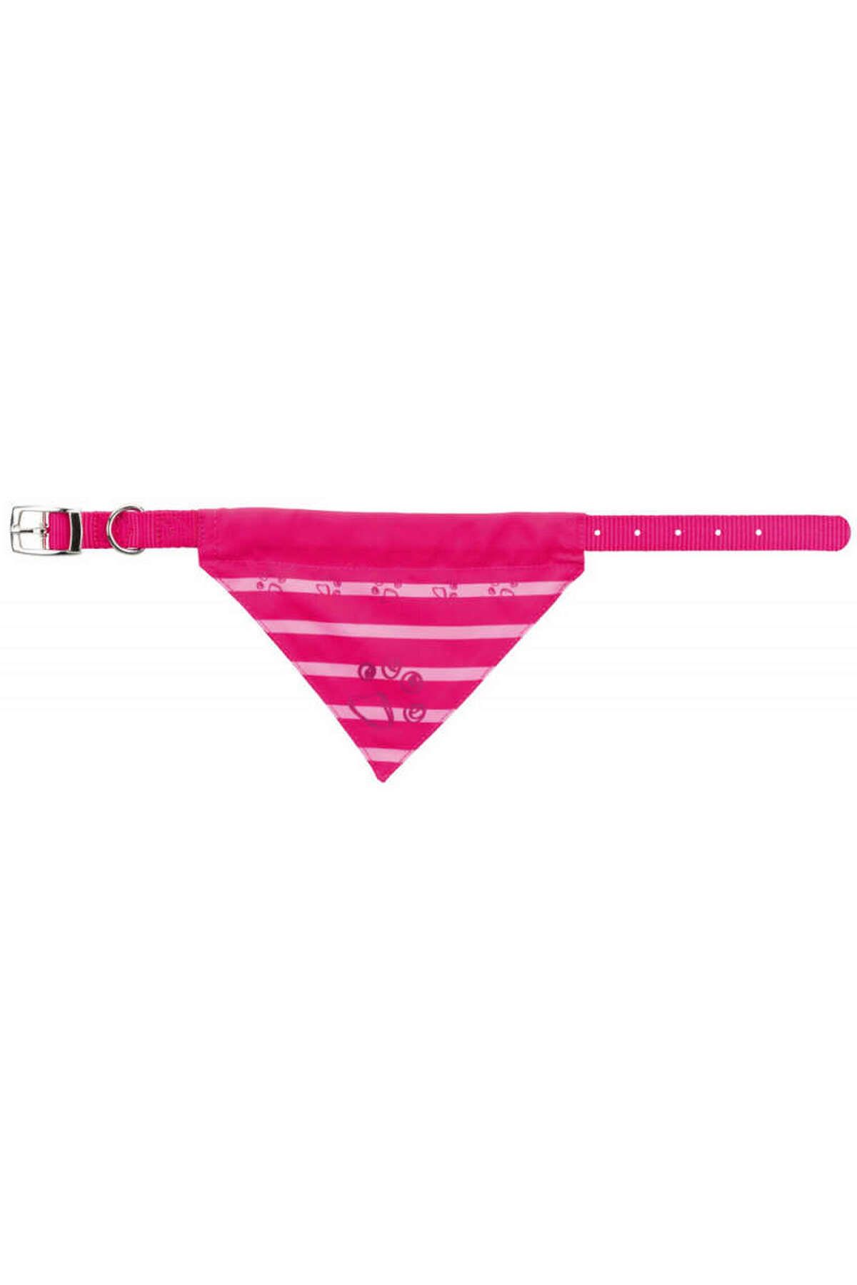 Dog Bandana Leash Xs 19 24cm 10mm Fuchsia 132070