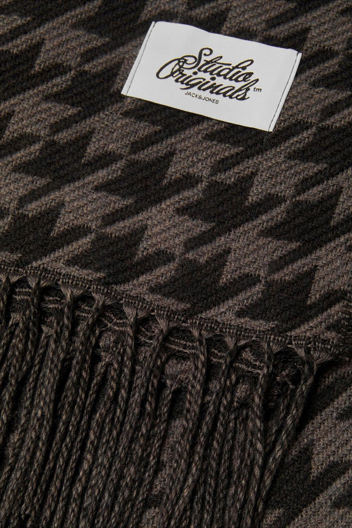 شال گردن جک اند جونز مردانه پارچه مشکی کژوال / روزمره راسته       | Jack & Jones 12242328 BD - تصویر 2