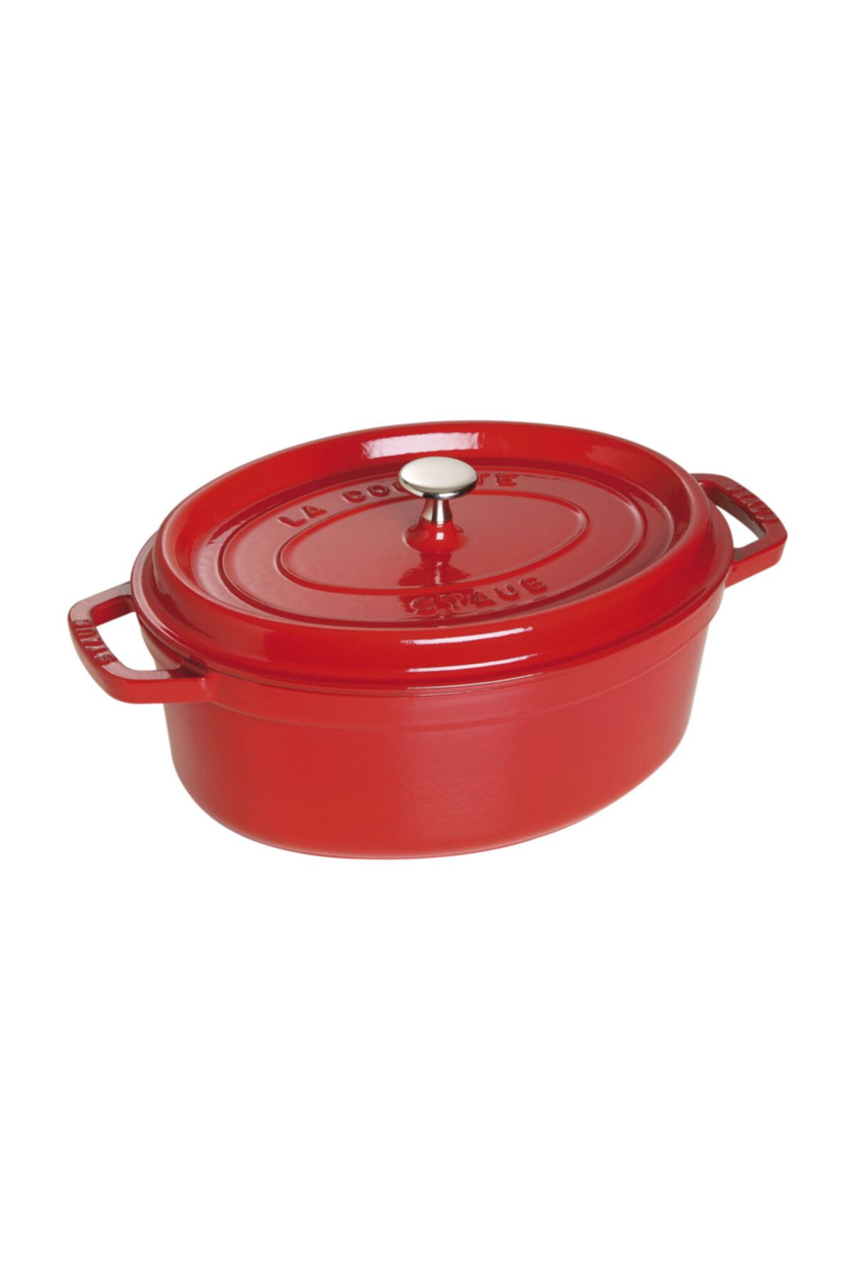 STAUB-La Cocotte Cast Iron Oval Pot Red 29 Cm 2