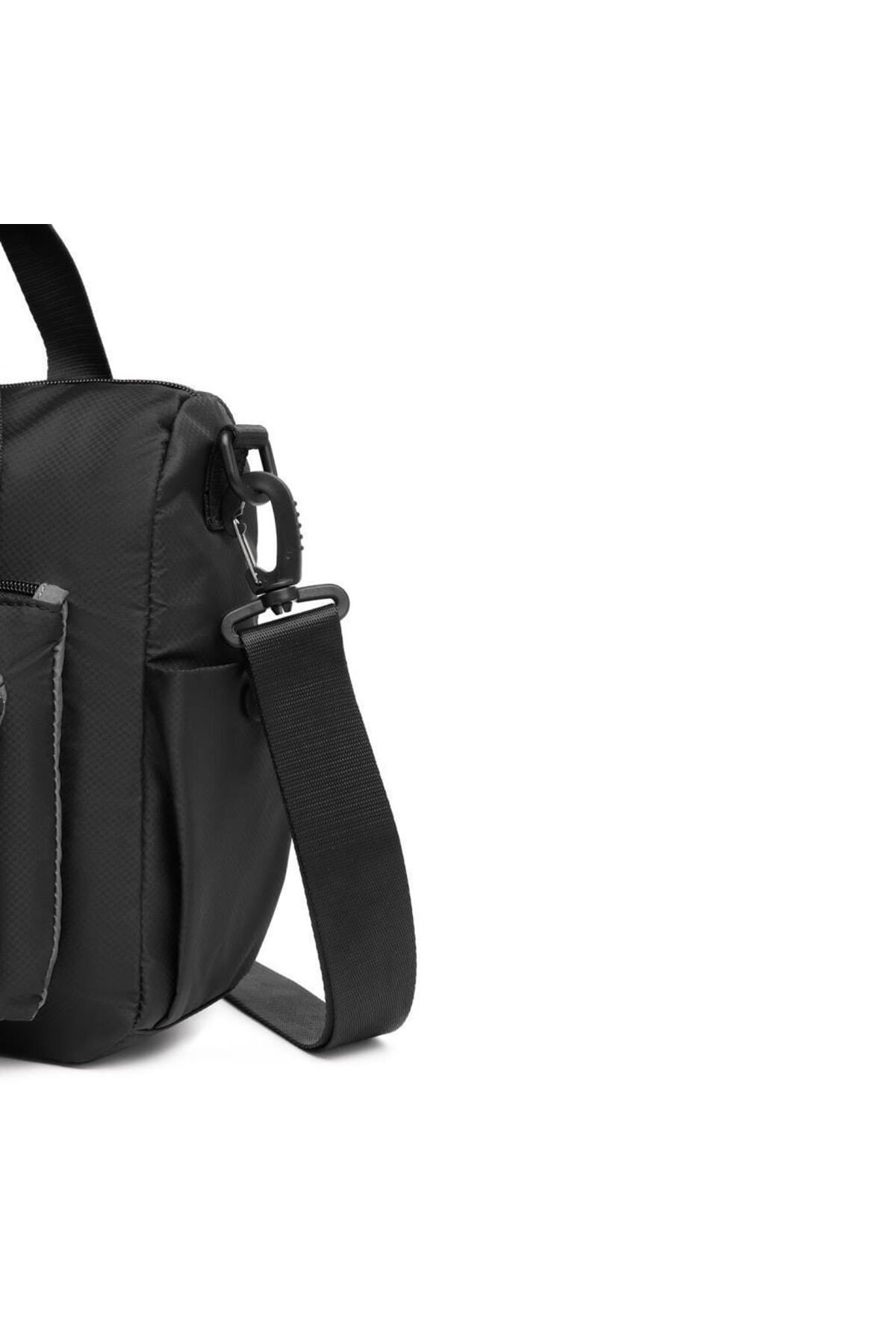 Smart Bags Ekstra Hafif Kumaş Kadın Postacı Çantası - Siyah