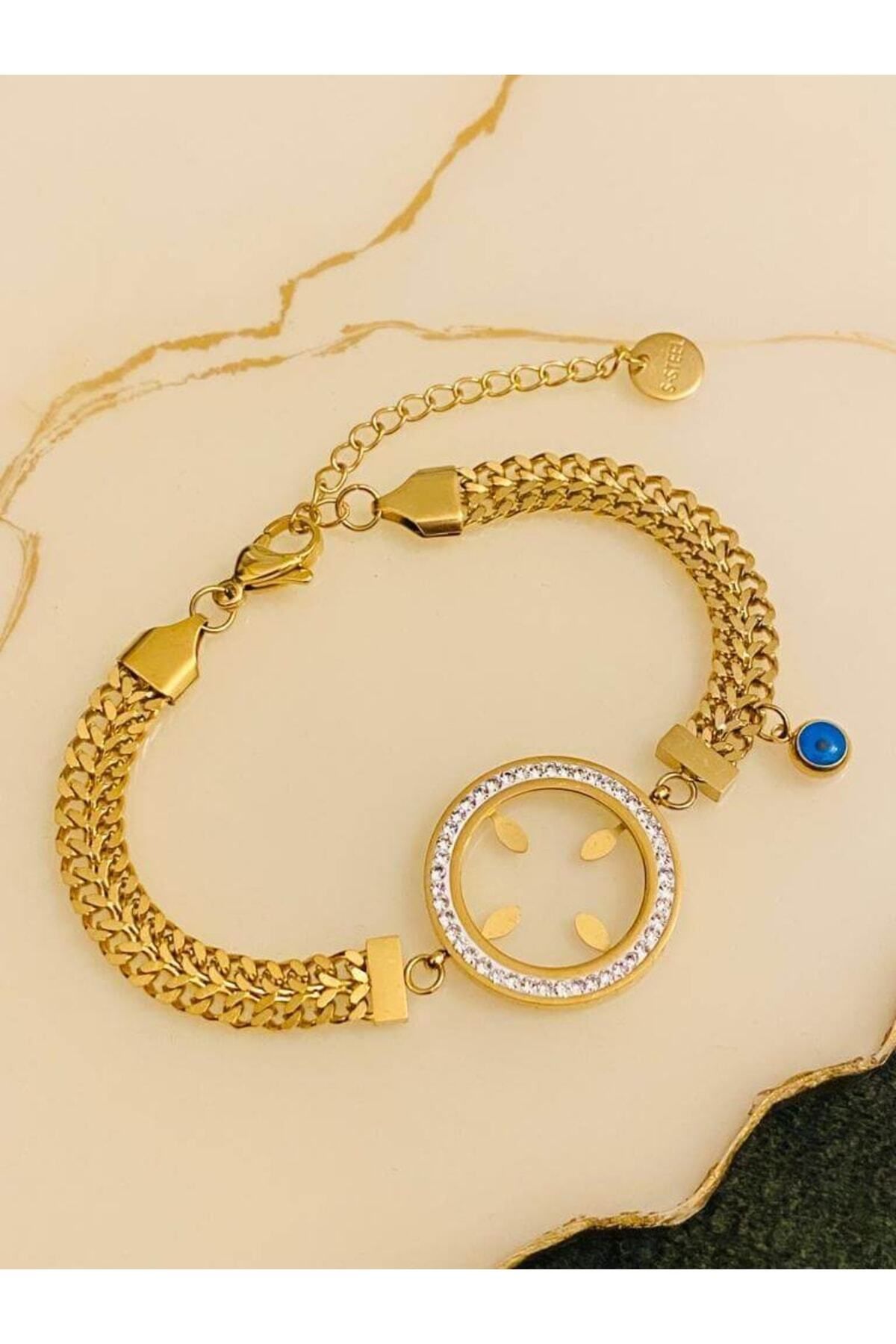 Louis Vuitton Empreinte chain bracelet, yellow gold (Q95619, Q95619)