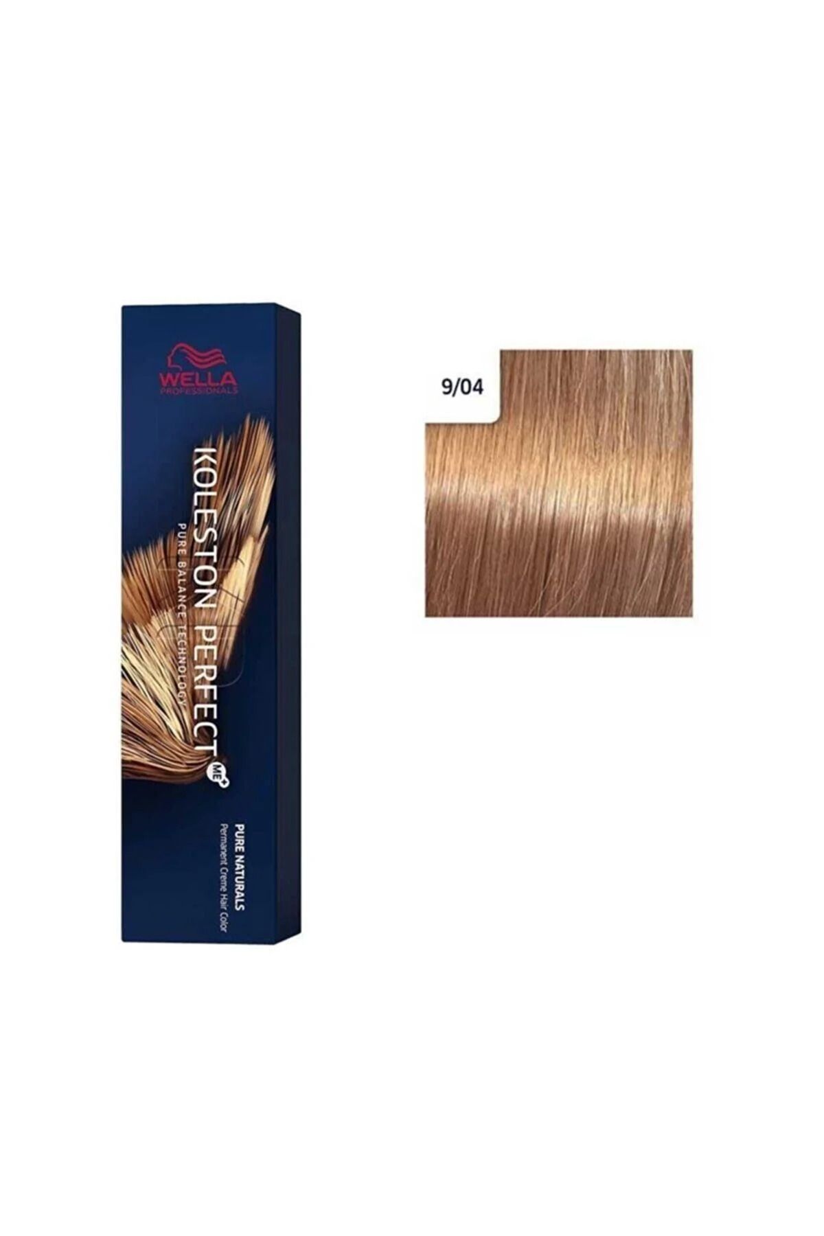 رنگ موی بلوند بسیار روشن Koleston Perfect Me 9/04 Pure Naturals 60 میلی لیتر Wella
