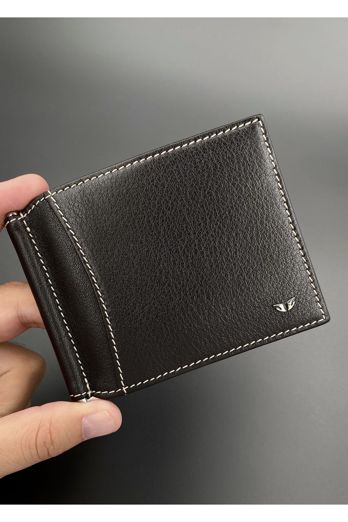 Tergan Wallet Brown Plain Trendyol
