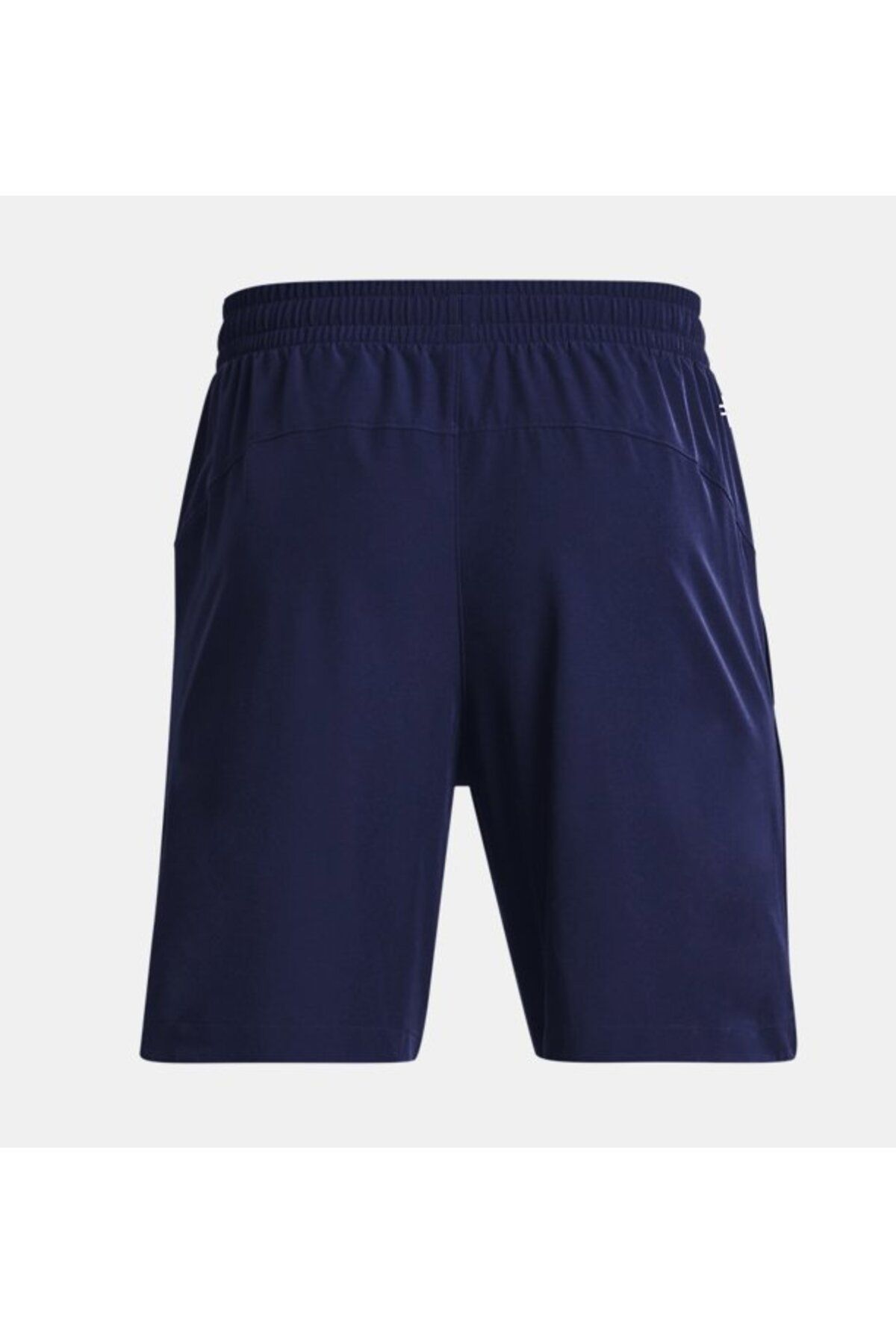 شورت ورزشی آبی مردانه بافندگی اورجینال Under Armour