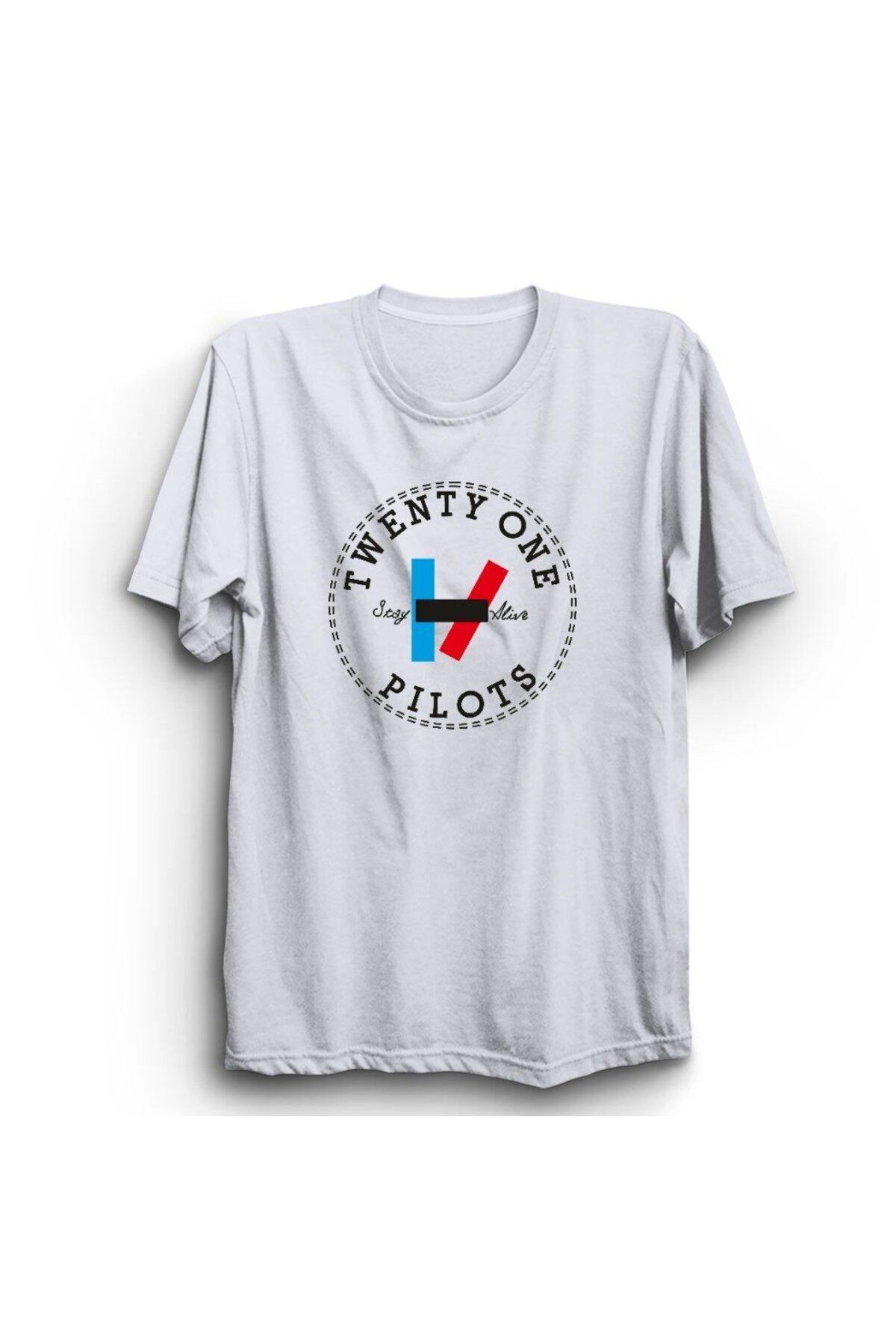 fame-stoned-Μπλουζάκι Twenty One Pilots Printed Unisex 100% βαμβακερό λευκό μπλουζάκι 1