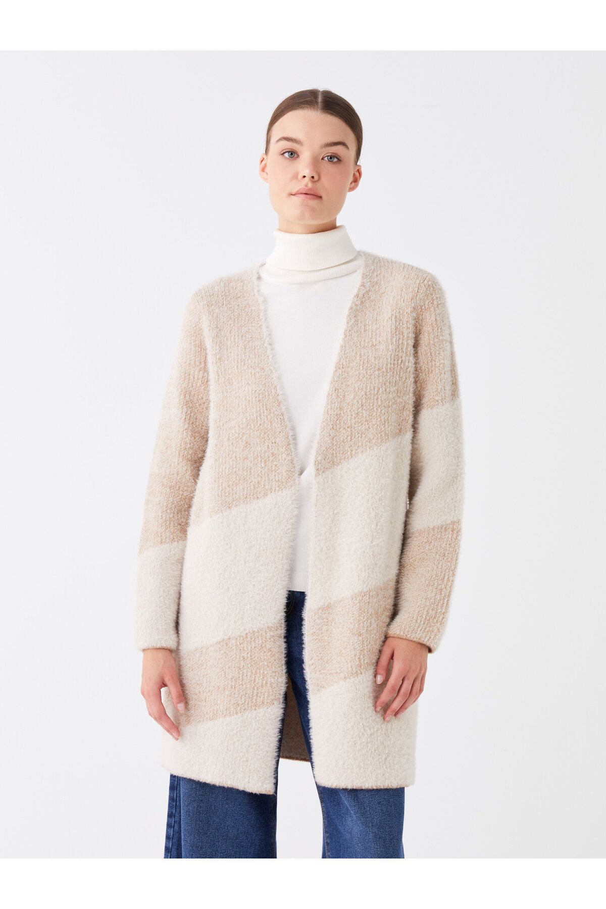 Ryder colorblock cardigan sweater discount