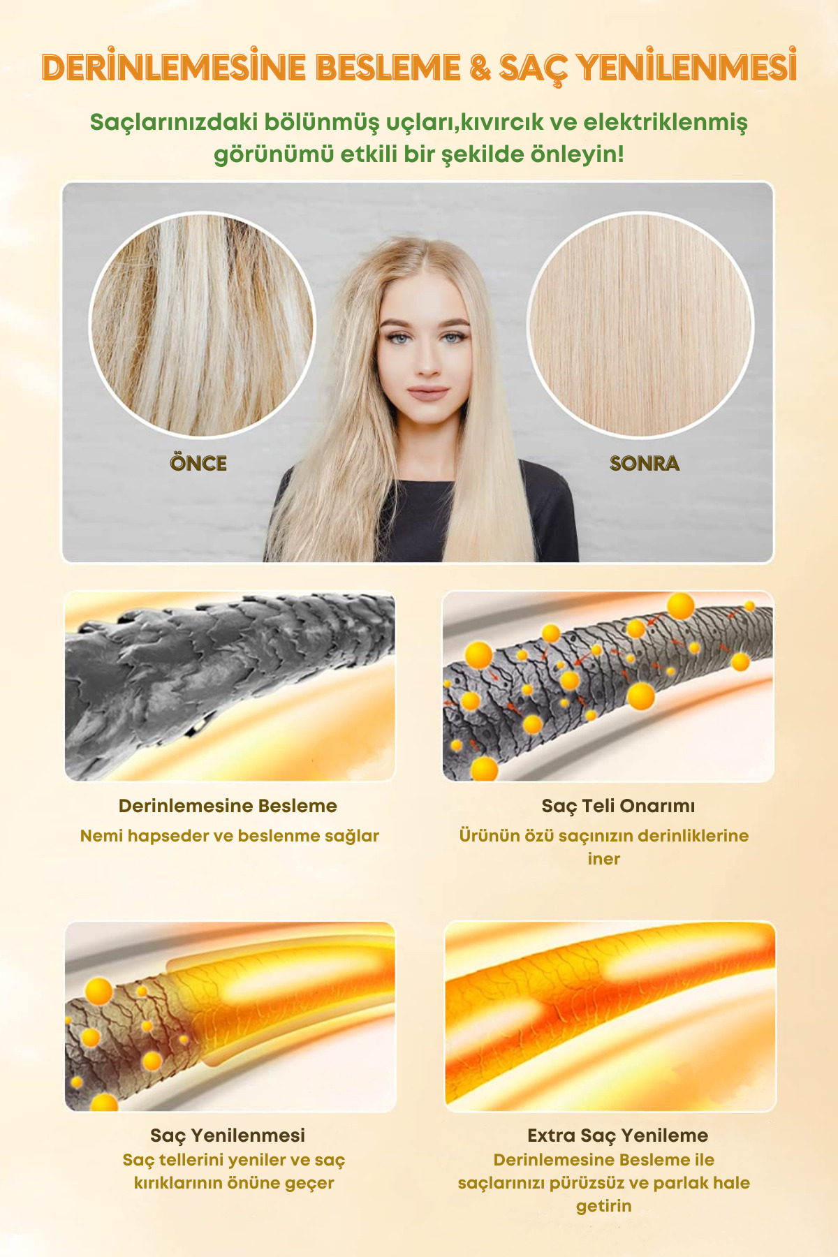 Wax Stick ve 2 Adet Krepe Tarağı — EfsunWaxve2Krepe — تصویر 4 از 4