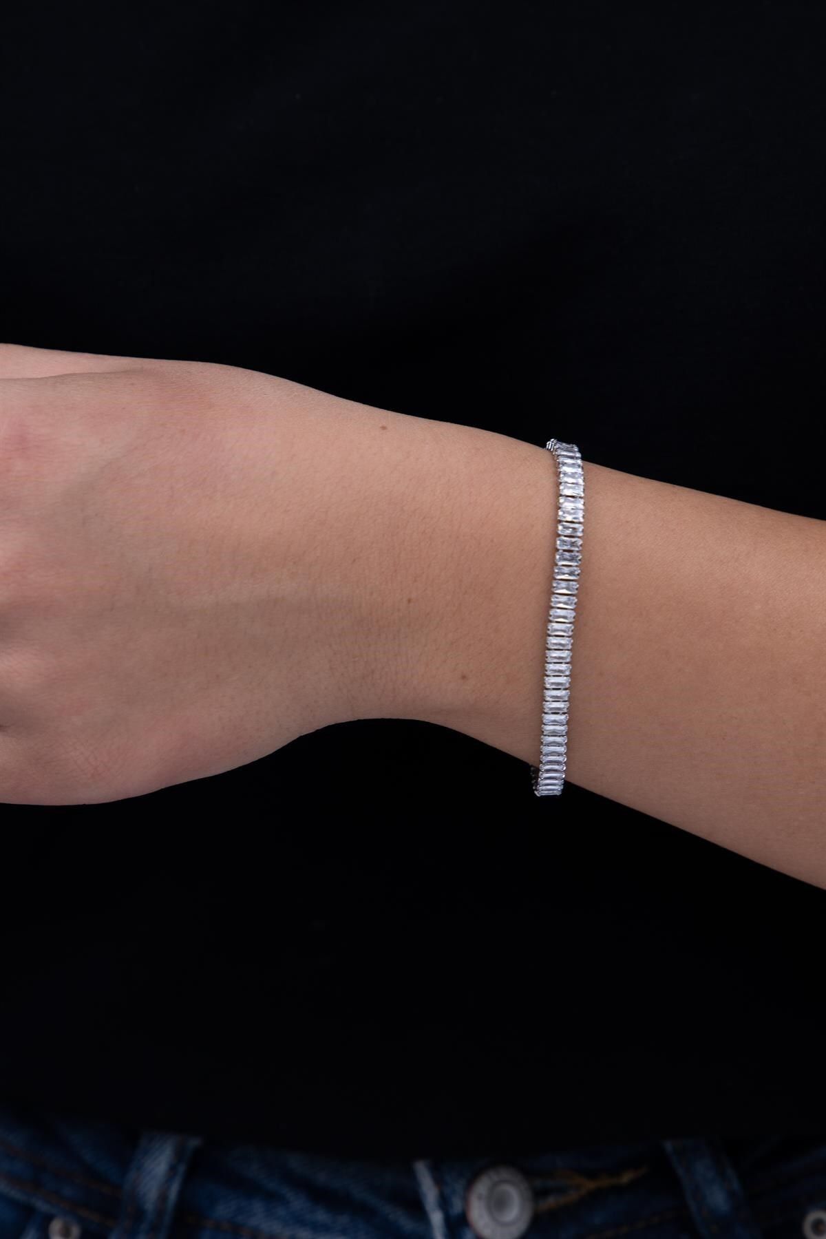 Jeans bracelet silver sales