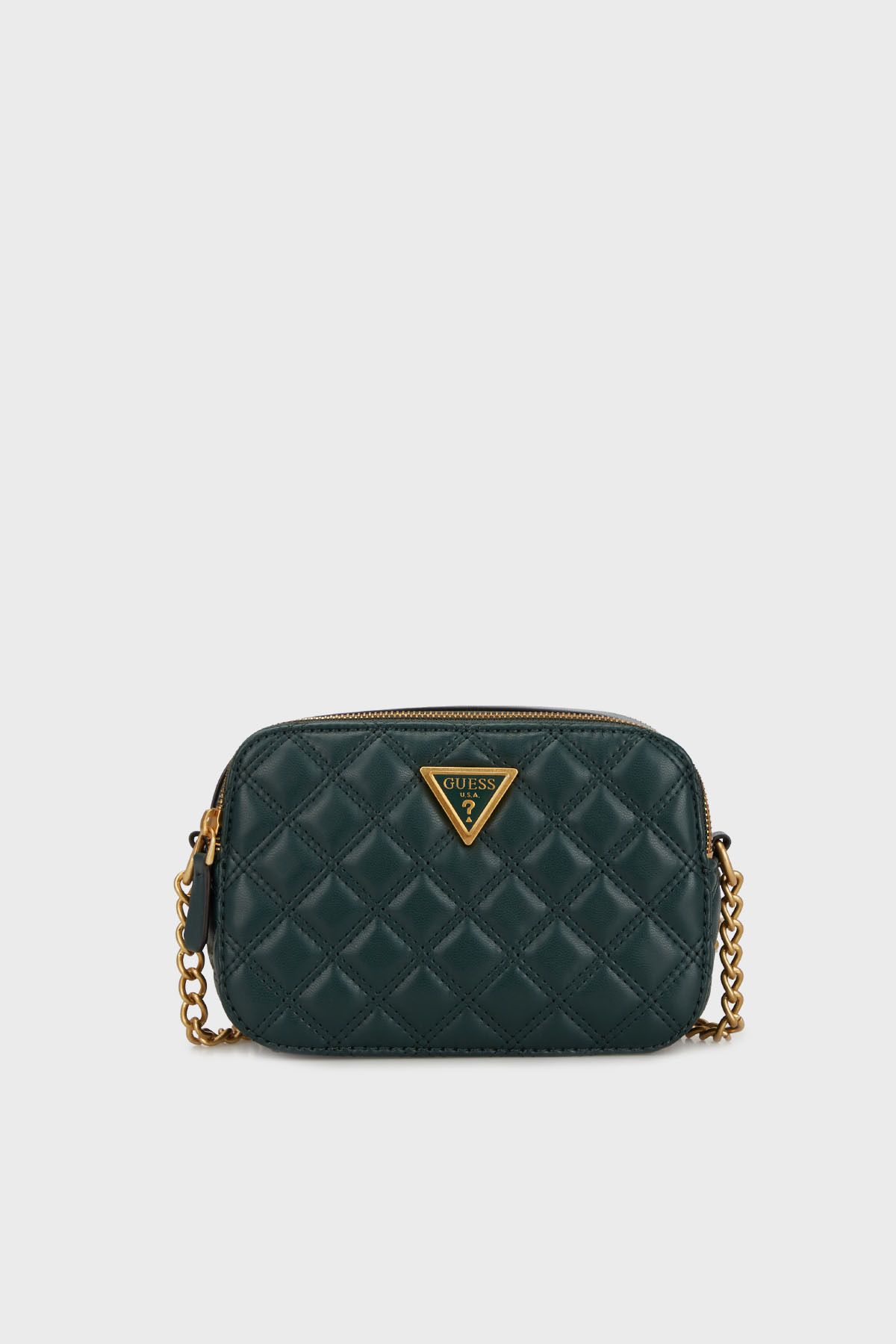 Guess Quilted Bag with Giully Logo Chain Strap BAG HWQA8748140 FOR