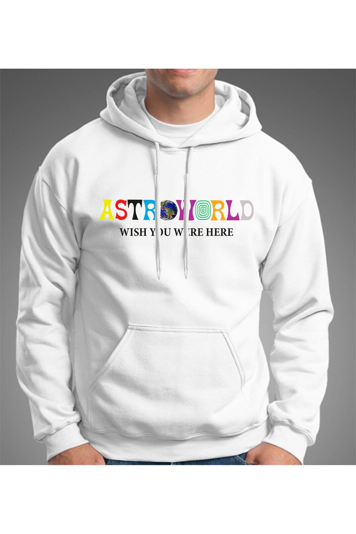 Astroworld embroidered clearance sweatshirt
